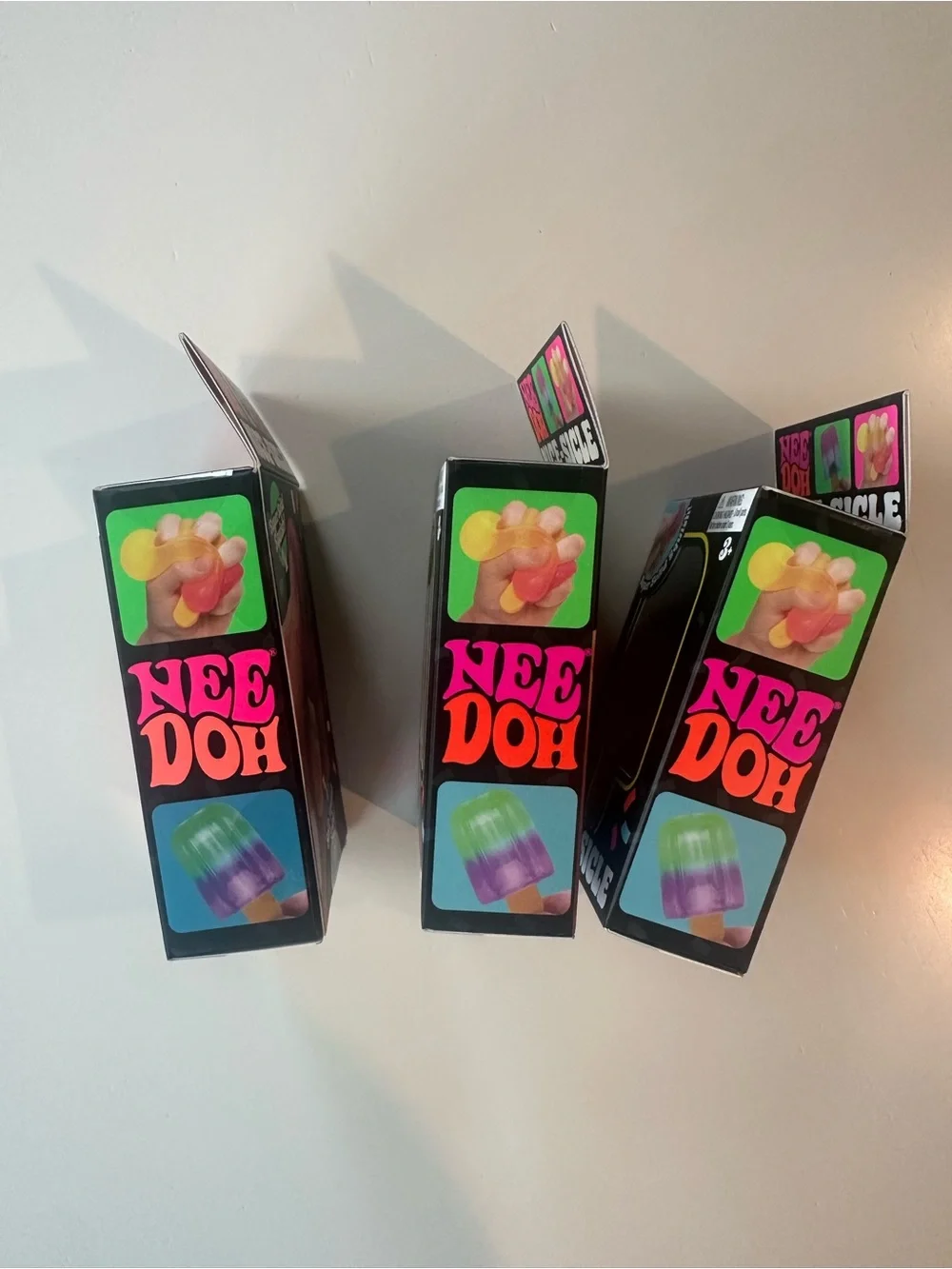 NeeDoh Nice-Sicle - Set of 3